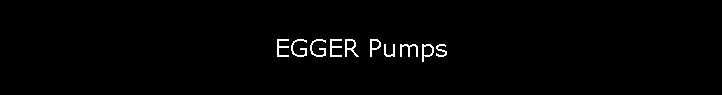 EGGER Pumps